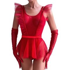 Seksikas kleit Beautiful Goddess, punane цена и информация | Сексуальное женское белье | kaup24.ee