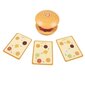 Kokkupandav hamburger Kruzzel Burger 22673 hind ja info | Tüdrukute mänguasjad | kaup24.ee