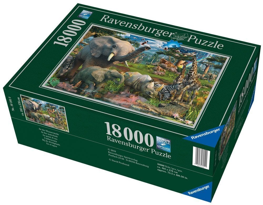 Pusle džungel Ravensburger, 18000 tk цена и информация | Pusled | kaup24.ee