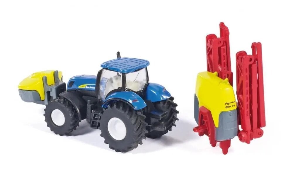 Traktor koos pritsiga Siku New Holland S1799 цена и информация | Poiste mänguasjad | kaup24.ee