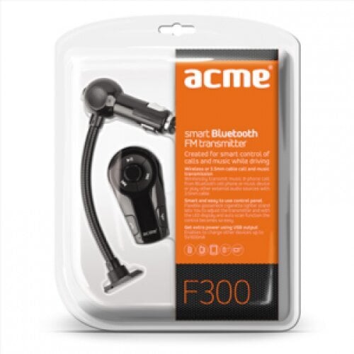 ACME F300 smart Bluetooth FM transmitter hind ja info | FM modulaatorid, FM trasmitterid | kaup24.ee