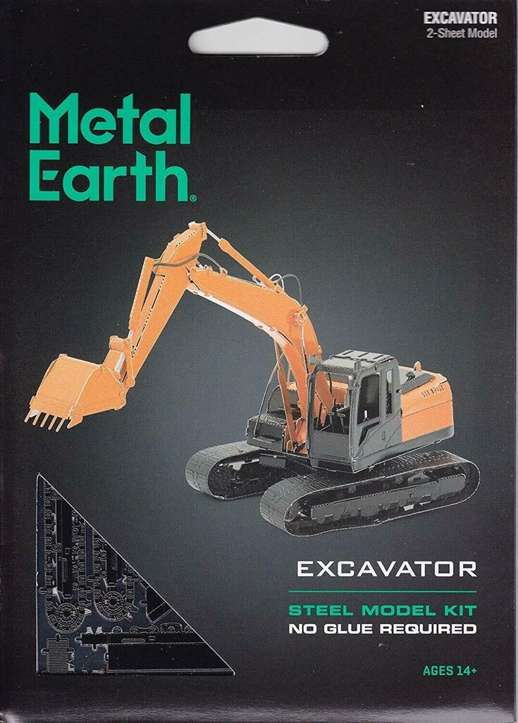 3D pusle Metal Earth Excavator hind ja info | Klotsid ja konstruktorid | kaup24.ee