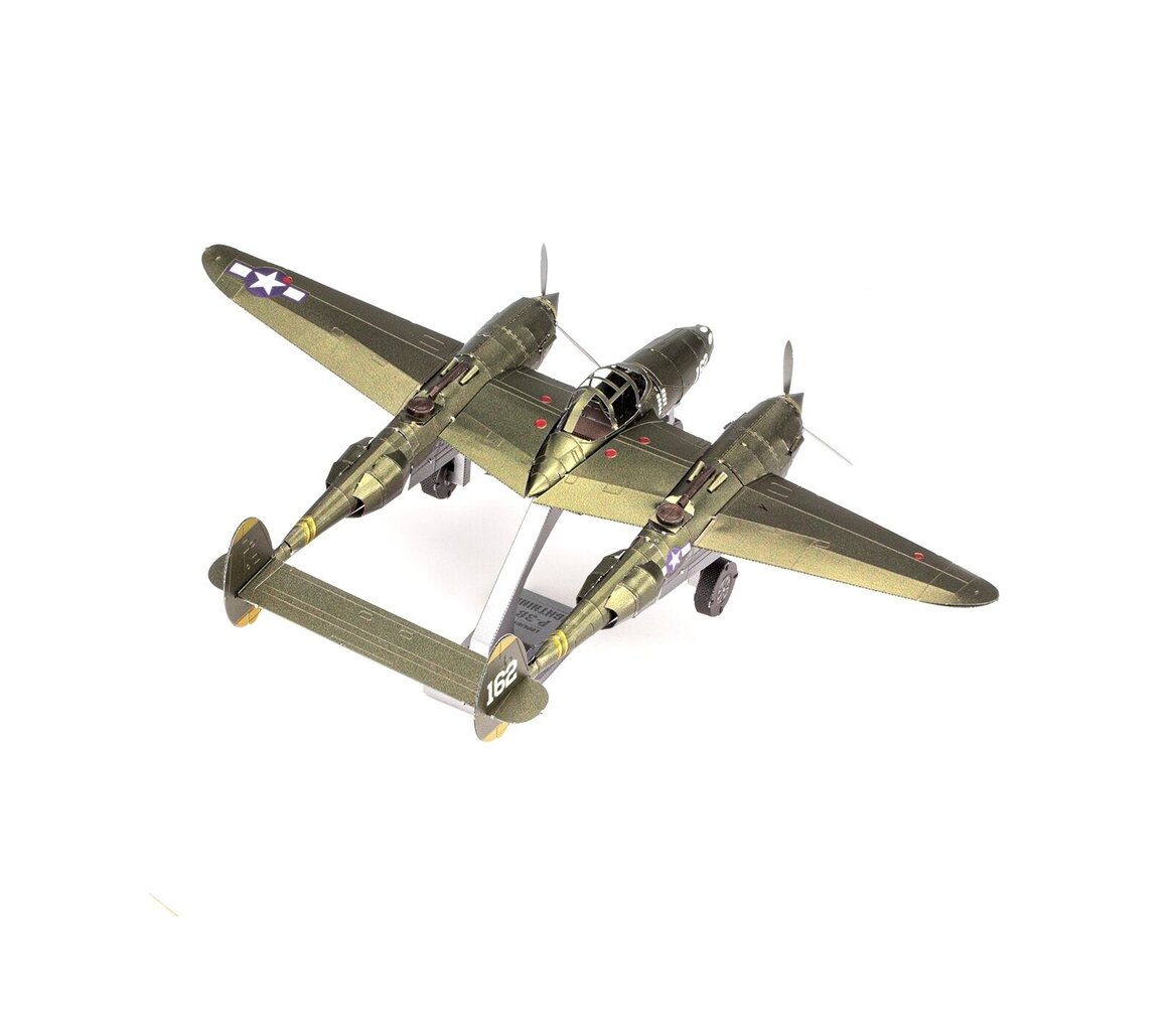 3D pusle Metal Earth P-38 Lightning hind ja info | Pusled | kaup24.ee