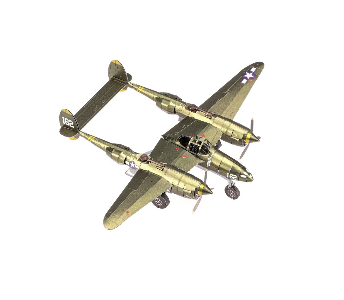 3D pusle Metal Earth P-38 Lightning hind ja info | Pusled | kaup24.ee