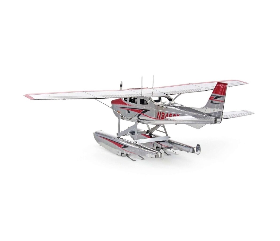 3D pusle Metal Earth Cessna 182 Floatplane hind ja info | Pusled | kaup24.ee