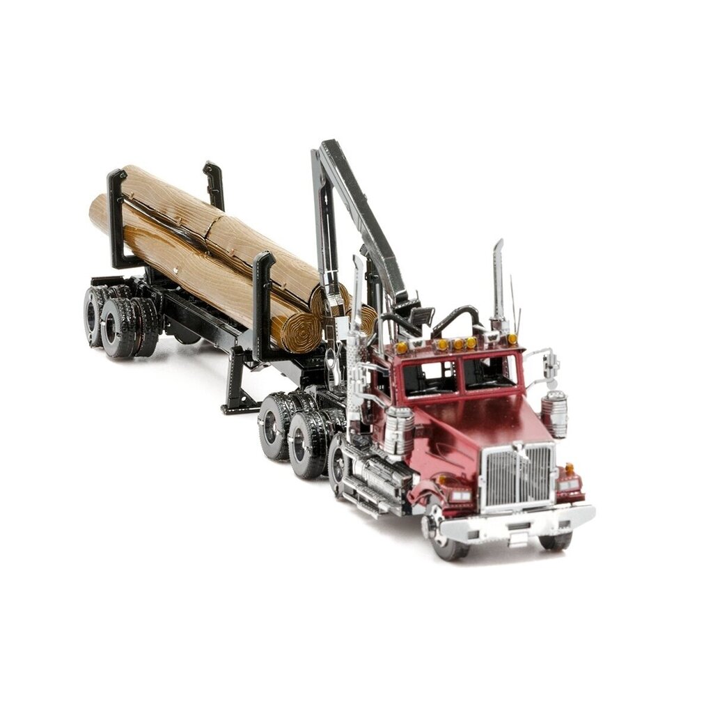 3D pusle Metal Earth Long Truck & Trailer hind ja info | Klotsid ja konstruktorid | kaup24.ee