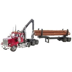 3D pusle Metal Earth Long Truck & Trailer hind ja info | Klotsid ja konstruktorid | kaup24.ee