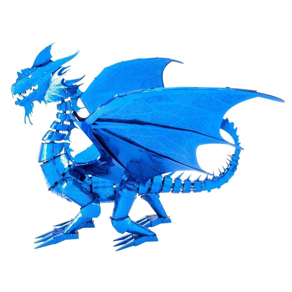 3D pusle Metal Earth Blue Dragon hind ja info | Klotsid ja konstruktorid | kaup24.ee