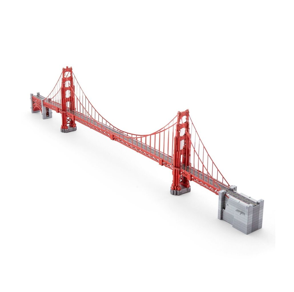 3D pusle Metal Earth Golden Gate Bridge hind ja info | Klotsid ja konstruktorid | kaup24.ee