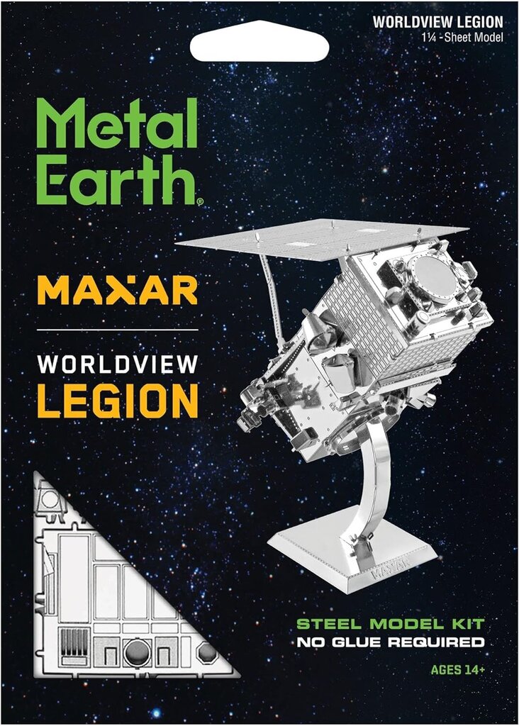 3D pusle Metal Earth Worldview Legion hind ja info | Pusled | kaup24.ee