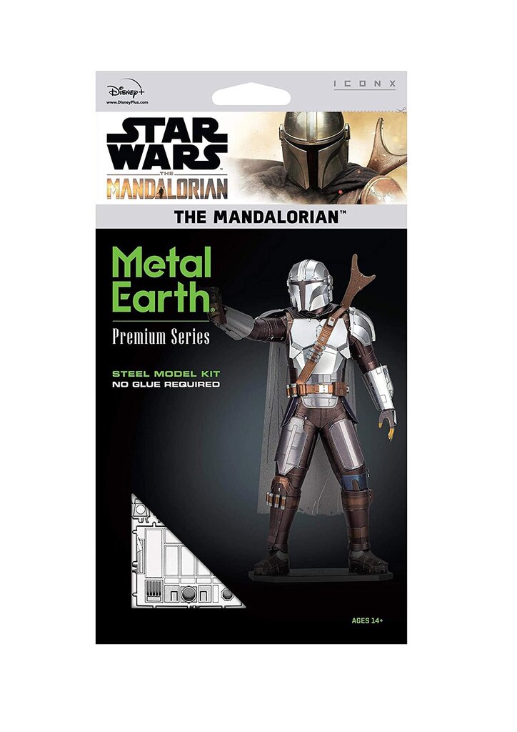 3D pusle Metal Earth The Mandalorian цена и информация | Pusled | kaup24.ee