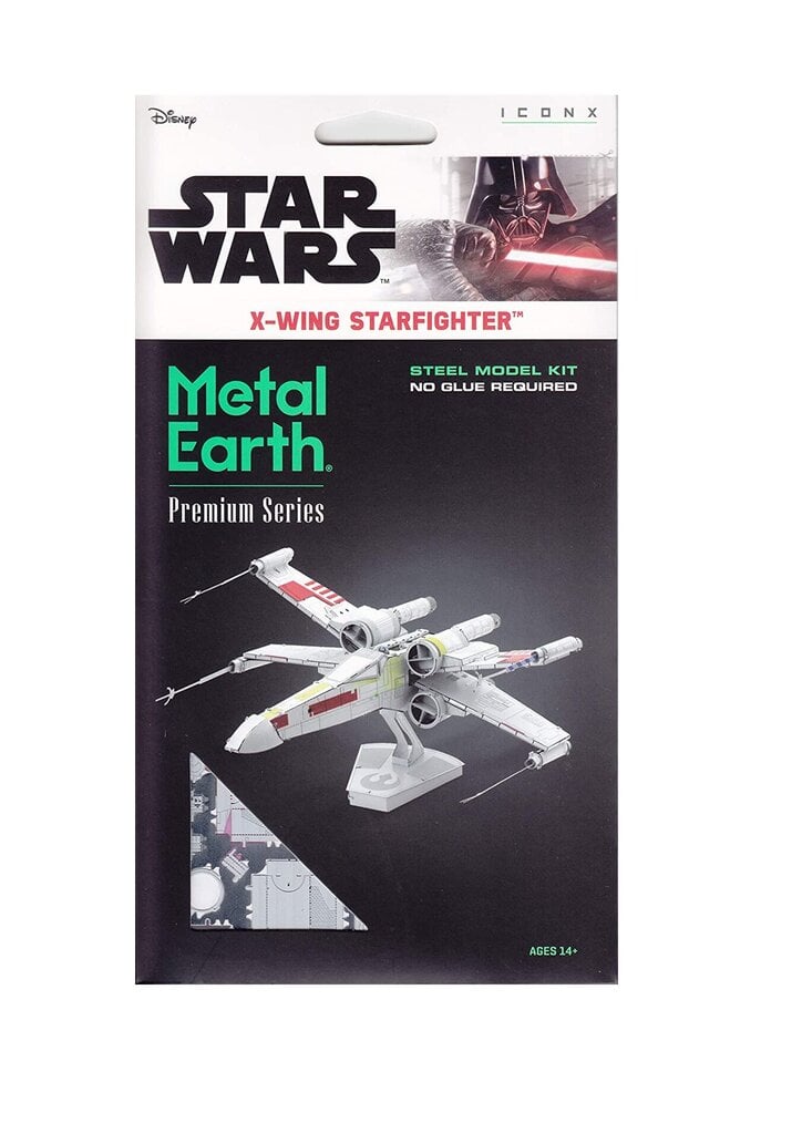 3D pusle Metal Earth X-Wing Starfighter hind ja info | Pusled | kaup24.ee