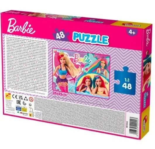 Pusle Barbie, 48 tk цена и информация | Pusled | kaup24.ee