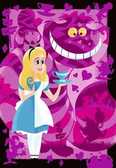 Pusle Ravensburger Disney 100 Alice, 300 tk hind ja info | Pusled | kaup24.ee