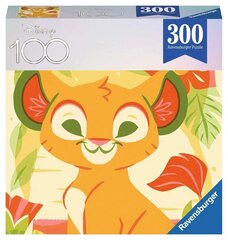 Pusle Ravensburger Disney 100 Simba, 300 tk hind ja info | Pusled | kaup24.ee