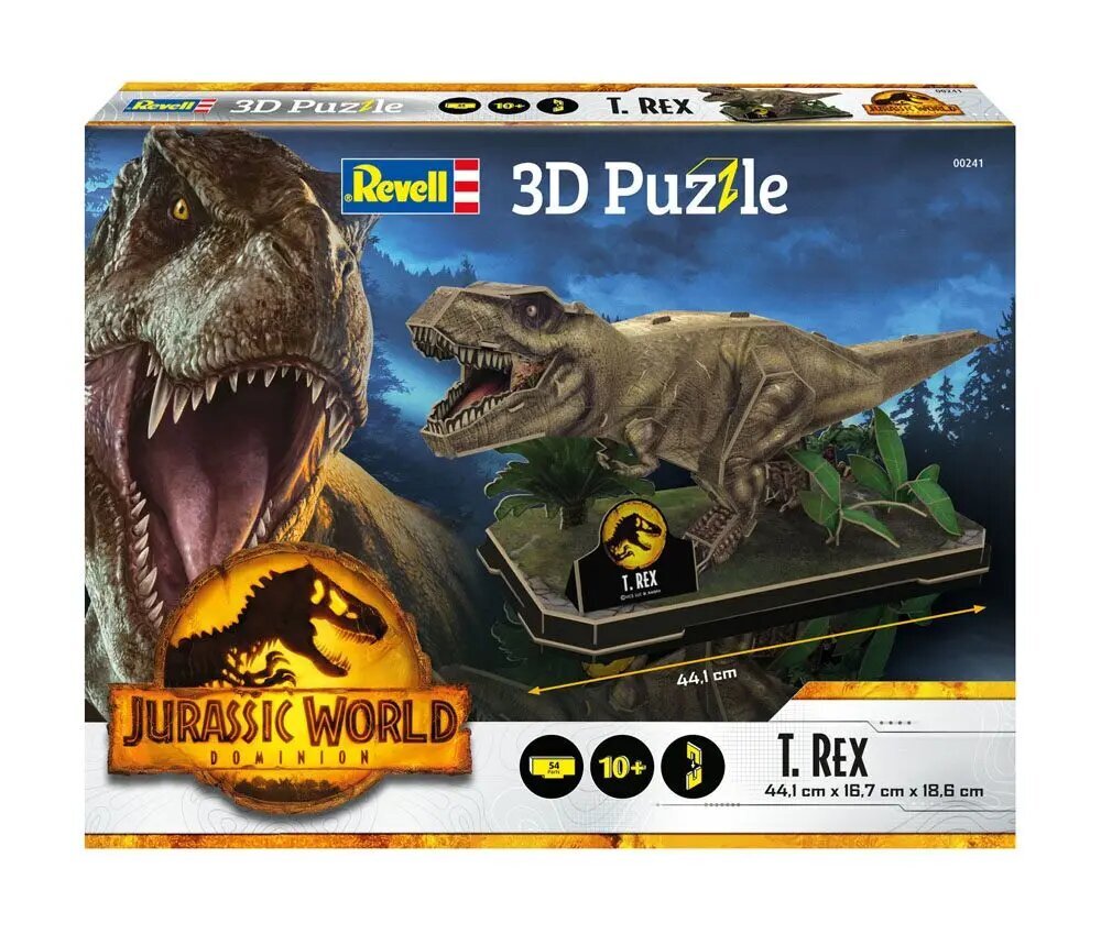 3D-konstruktor Jurassic World Dominion T. Rex цена и информация | Pusled | kaup24.ee