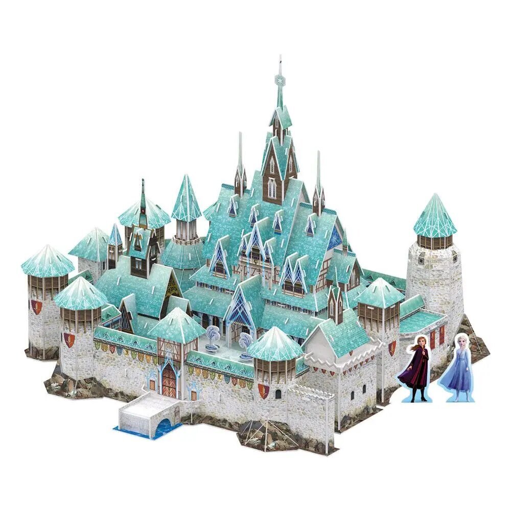 Pusle 3D Disney Frozen Arendelle loss, 256 tk цена и информация | Pusled | kaup24.ee