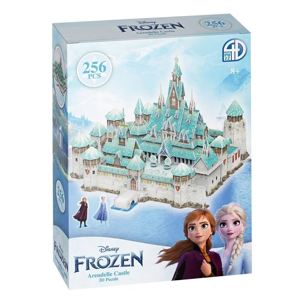 Pusle 3D Disney Frozen Arendelle loss, 256 tk цена и информация | Pusled | kaup24.ee