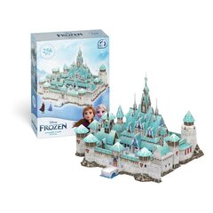 Pusle 3D Disney Frozen Arendelle loss, 256 tk цена и информация | Пазлы | kaup24.ee