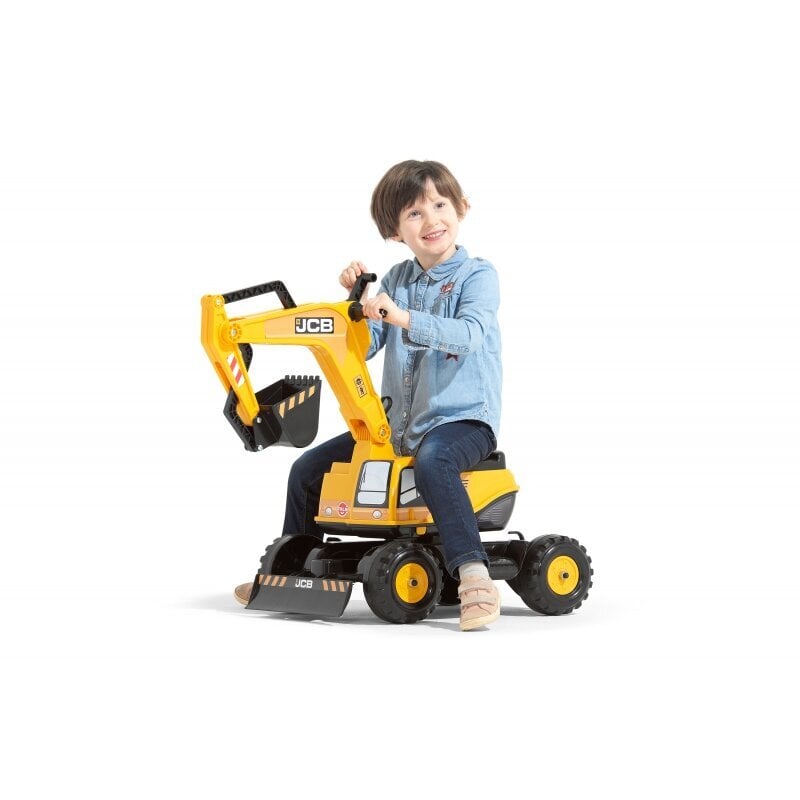Laste ekskavaator FALK JCB, kollane hind ja info | Poiste mänguasjad | kaup24.ee