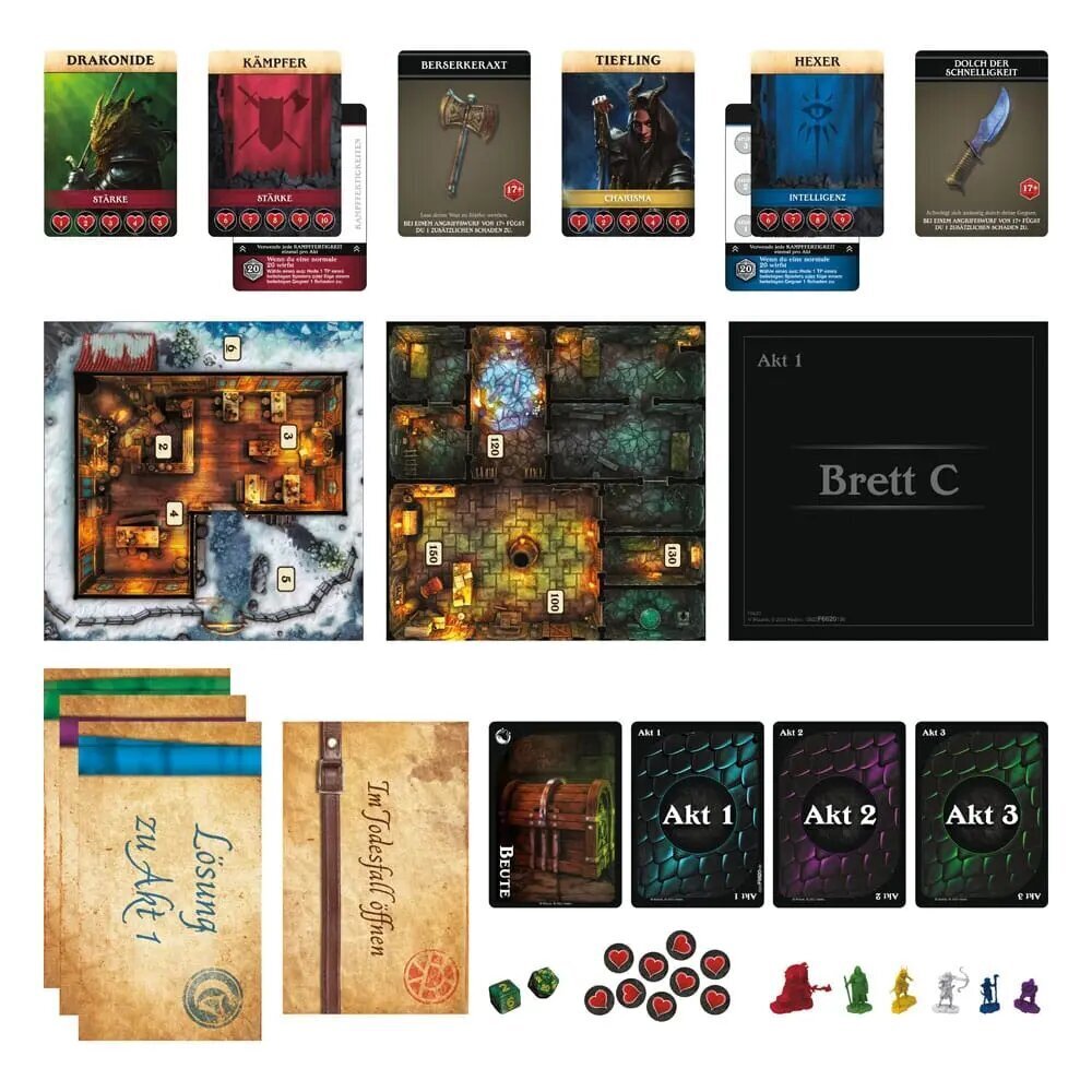 Rollimäng Dungeons & Dragons Brettspiel Tumult Niewinteris saksa keeles цена и информация | Lauamängud ja mõistatused | kaup24.ee