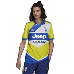 Adidas T-särk meestele Juventus 3rd Jersey M GS1439 GS1439, kollane цена и информация | Мужские футболки | kaup24.ee