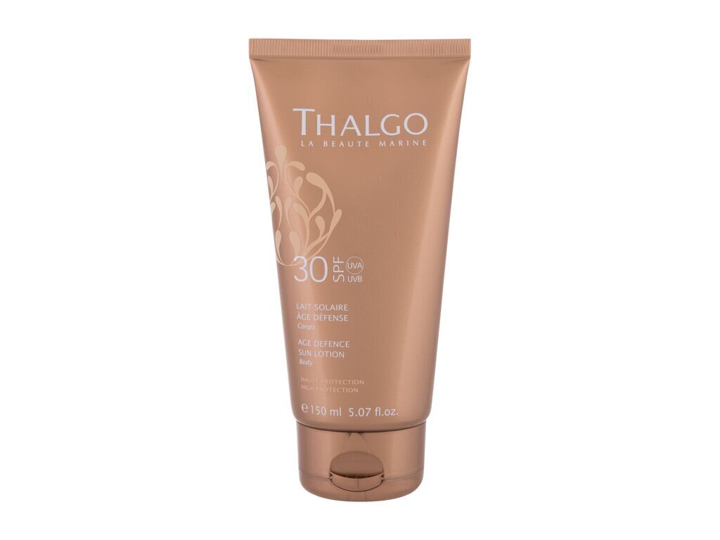 Päikesekreem Thalgo Sun Lotion Age Defense Spf30, 150ml цена и информация | Päikesekreemid | kaup24.ee