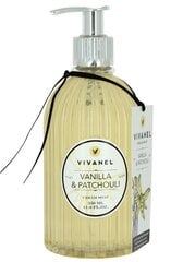 Käteseep Vivanel Vanilla and Patchouli, 350 ml цена и информация | Мыло | kaup24.ee