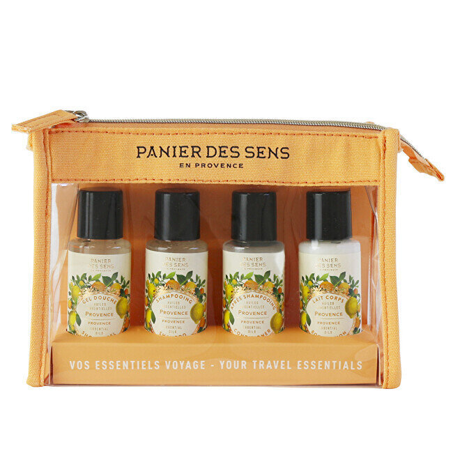 Panier des Sens komplekt: Dušigeel, 40 ml + šampoon, 40 ml + palsam, 40 ml + Kehakreem, 40 ml hind ja info | Dušigeelid, õlid | kaup24.ee