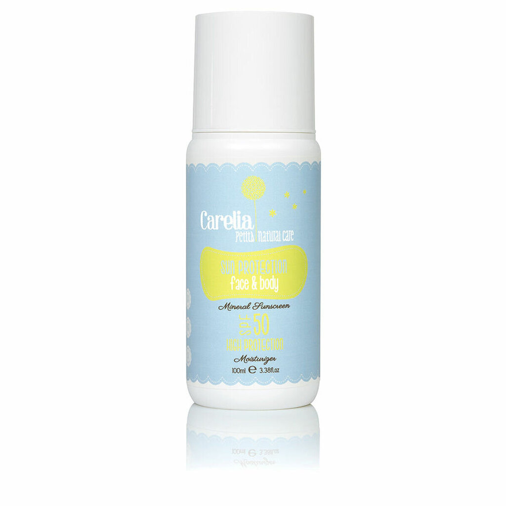 Päikesekreem lastele Carelia Petits SPF 50 100 ml hind ja info | Päikesekreemid | kaup24.ee