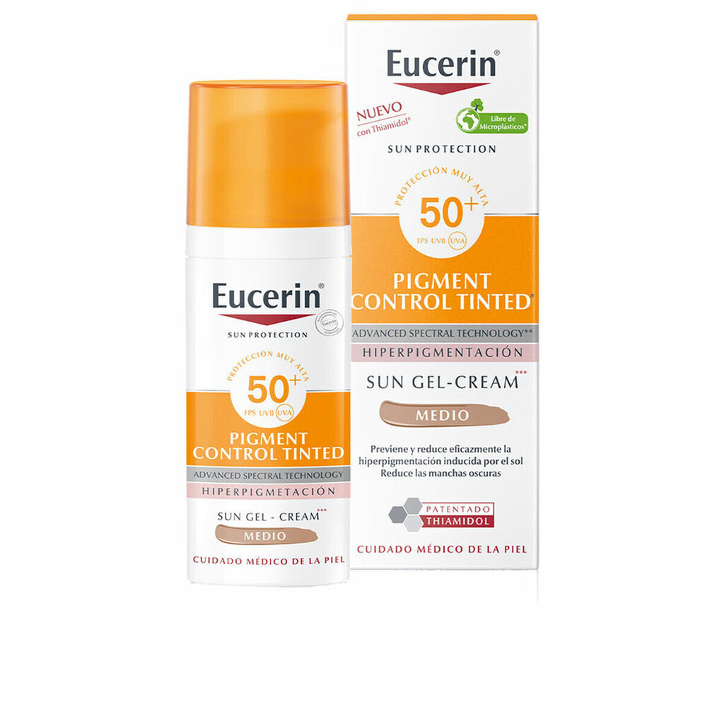 Päikesekreem Eucerin Medium SPF 50+, 50 ml hind ja info | Päikesekreemid | kaup24.ee