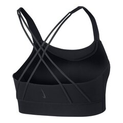 Naiste spordirinnahoidja Nike Swoosh Luxe Sports Bra W CJ0544010, must цена и информация | Бюстгальтеры | kaup24.ee