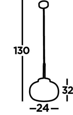 Searchlight rippvalgusti Lumina 10272-1BK цена и информация | Rippvalgustid | kaup24.ee