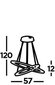 Searchlight rippvalgusti Solexa 5882-2CC hind ja info | Rippvalgustid | kaup24.ee