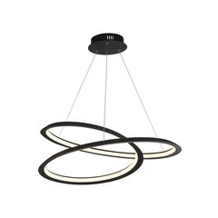 Searchlight подвесной светильник Swirl LED 51871-1BK цена и информация | Люстры | kaup24.ee