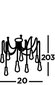Searchlight rippvalgusti Squiggle 9669-9BK hind ja info | Rippvalgustid | kaup24.ee