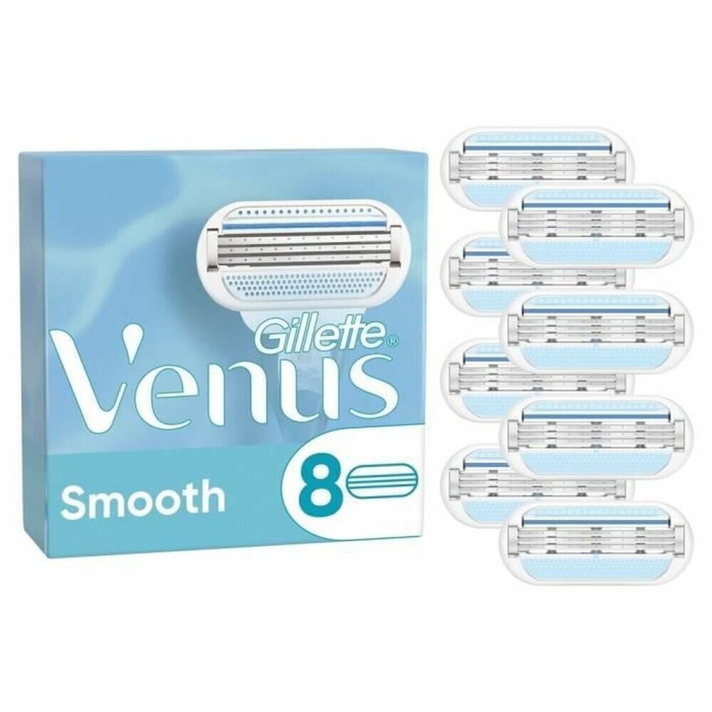 Raseerimisterad Gillette Venus Smooth, 8 tk hind ja info | Raseerimisvahendid | kaup24.ee