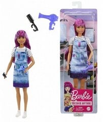 Barbie nukk juuksur цена и информация | Игрушки для девочек | kaup24.ee