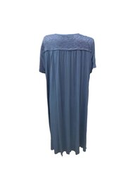 Женская ночная рубашка Cotpark, 13231, синяя цена и информация | Женские пижамы, ночнушки | kaup24.ee