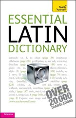 Essential Latin Dictionary: Teach Yourself цена и информация | Пособия по изучению иностранных языков | kaup24.ee