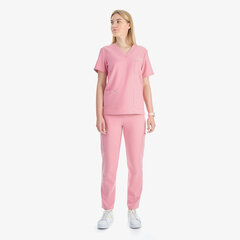 Медицинская блуза для женщин Supra, розовая цена и информация | Медицинская одежда | kaup24.ee