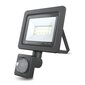 Kohtvalgusti LED PROXIM II 10W |6000K| PIR IP66 Forever Light, must цена и информация | Aia- ja õuevalgustid | kaup24.ee