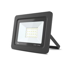 Kohtvalgusti LED PROXIM II 20W 4500K IP66 Forever Light, must цена и информация | Уличное освещение | kaup24.ee