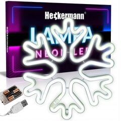 Heckermann valgustatud dekoratsioon Neon LED, 1 tk hind ja info | Sisustuselemendid | kaup24.ee