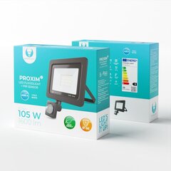 Kohtvalgusti LED PROXIM II 20W 6000K PIR IP66 Forever Light, must hind ja info | Aia- ja õuevalgustid | kaup24.ee