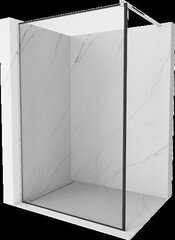 Dušisein Mexen Kioto, hõbedane, 130 x 200 cm hind ja info | Dušikabiinide uksed ja seinad | kaup24.ee