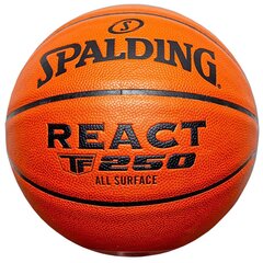 Баскетбольный мяч Spalding React TF-250, 7 цена и информация | Баскетбольные мячи | kaup24.ee