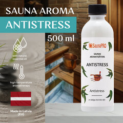 Antistress sauna aroom SaunaPro, 500 мл hind ja info | Sauna aksessuaarid | kaup24.ee