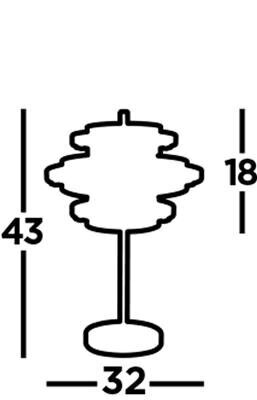 Searchlight laualamp Hive EU6357BG цена и информация | Laualambid | kaup24.ee