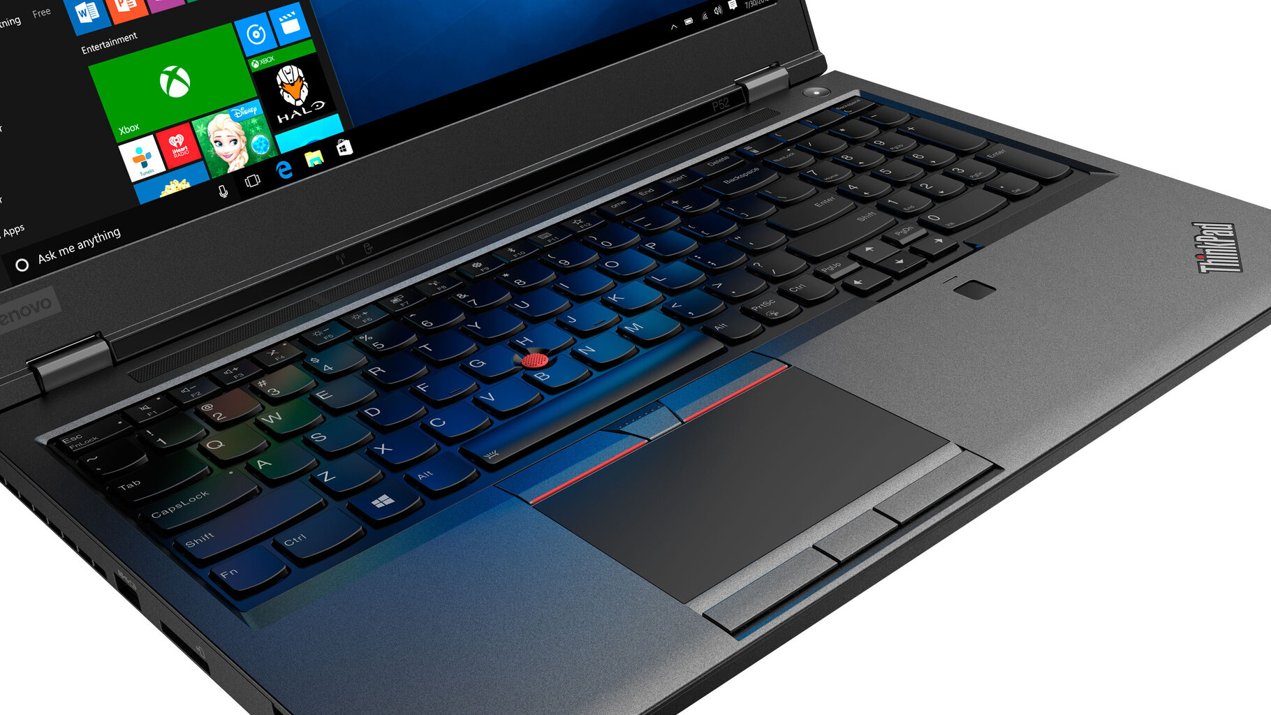 Lenovo ThinkPad P52; i7-8850H|32GB|Quadro P2000|256GB +1TB||Windows 11 PRO|Uuendatud/Renew цена и информация | Sülearvutid | kaup24.ee